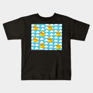 rubber Ducky with Cloud Adorable Kids T-Shirt